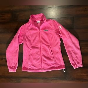 Columbia Breast Cancer full zip jacket